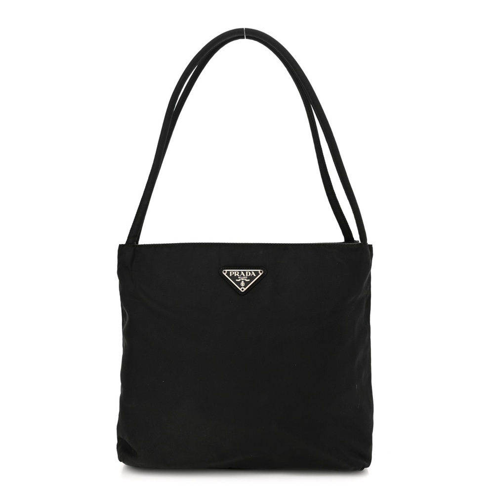 Black Prada nylon tote